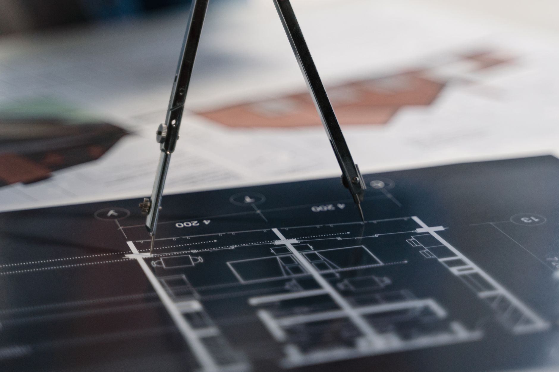 Drawing tools on a floor plan